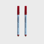 Rote Stifte, nicht verwischbar | 2 Stück